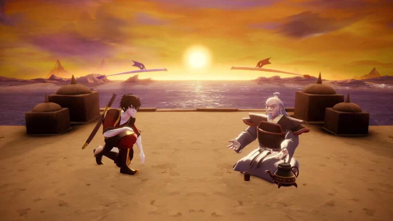 Screenshot for Nickelodeon All-Star Brawl 2: Iroh Brawl Pack