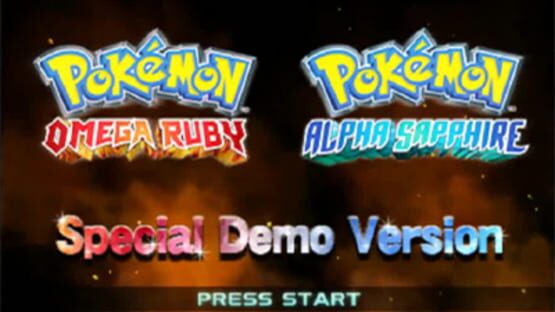 Screenshot for Pokémon Omega Ruby and Alpha Sapphire Special Demo Version