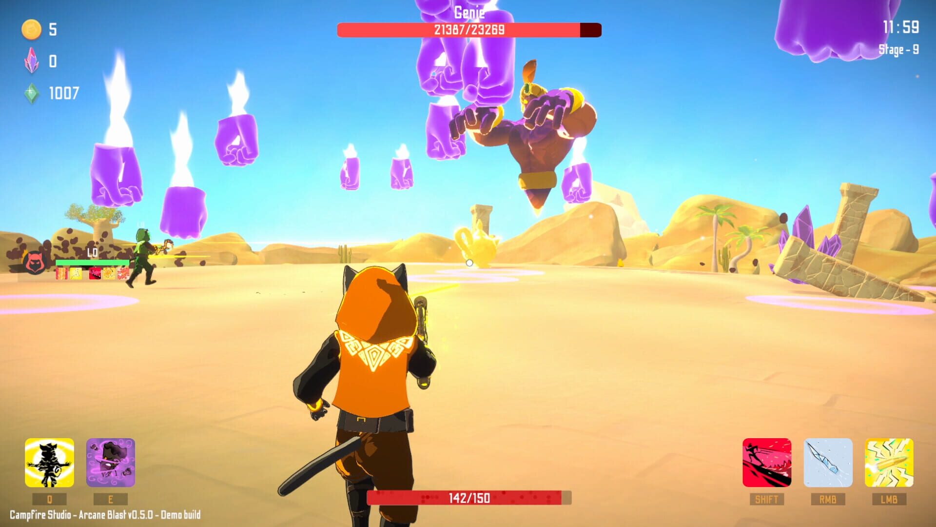 Screenshot for Arcane Blast