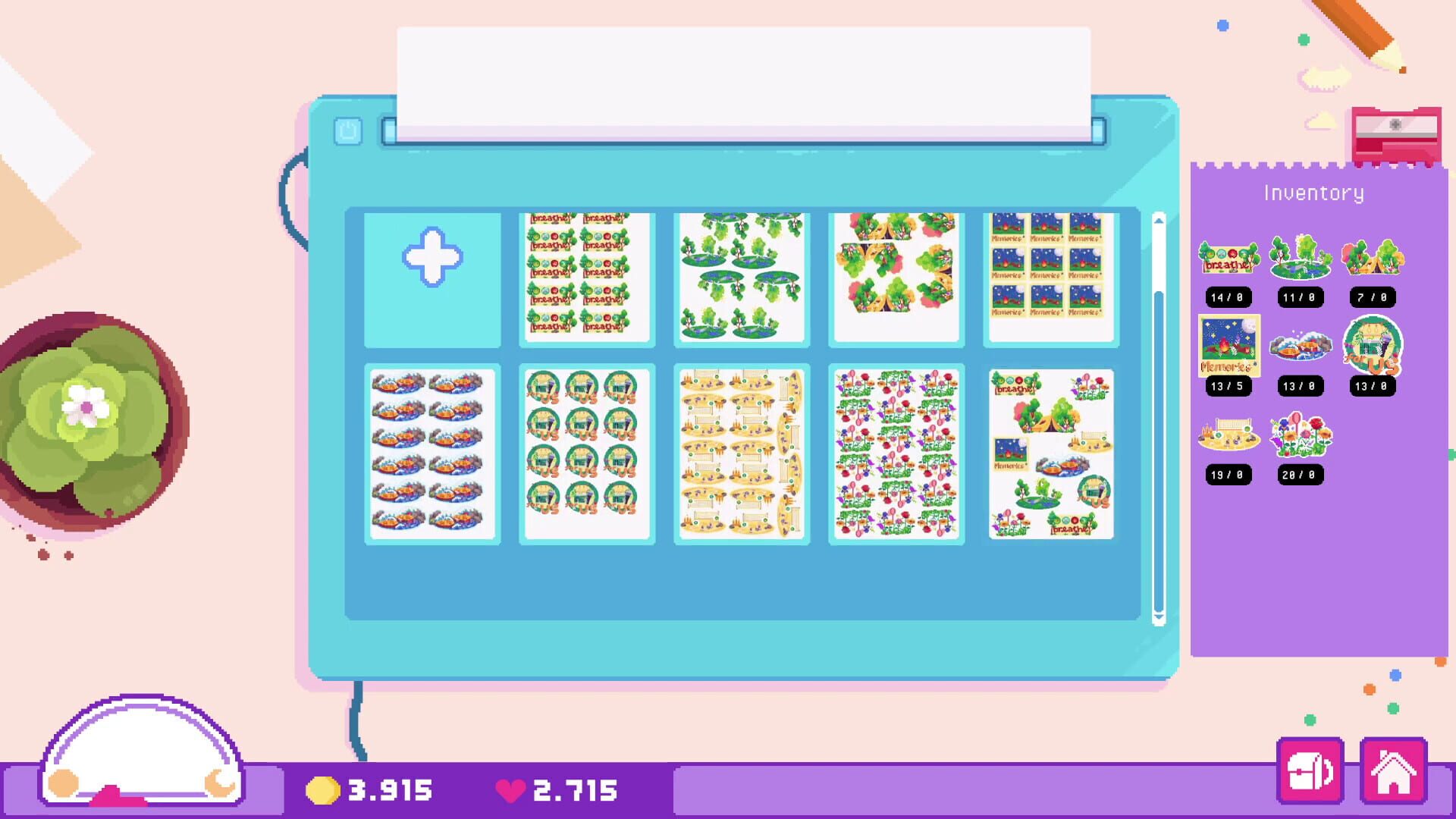 Screenshot for Sticky Business: Camp Zinnias