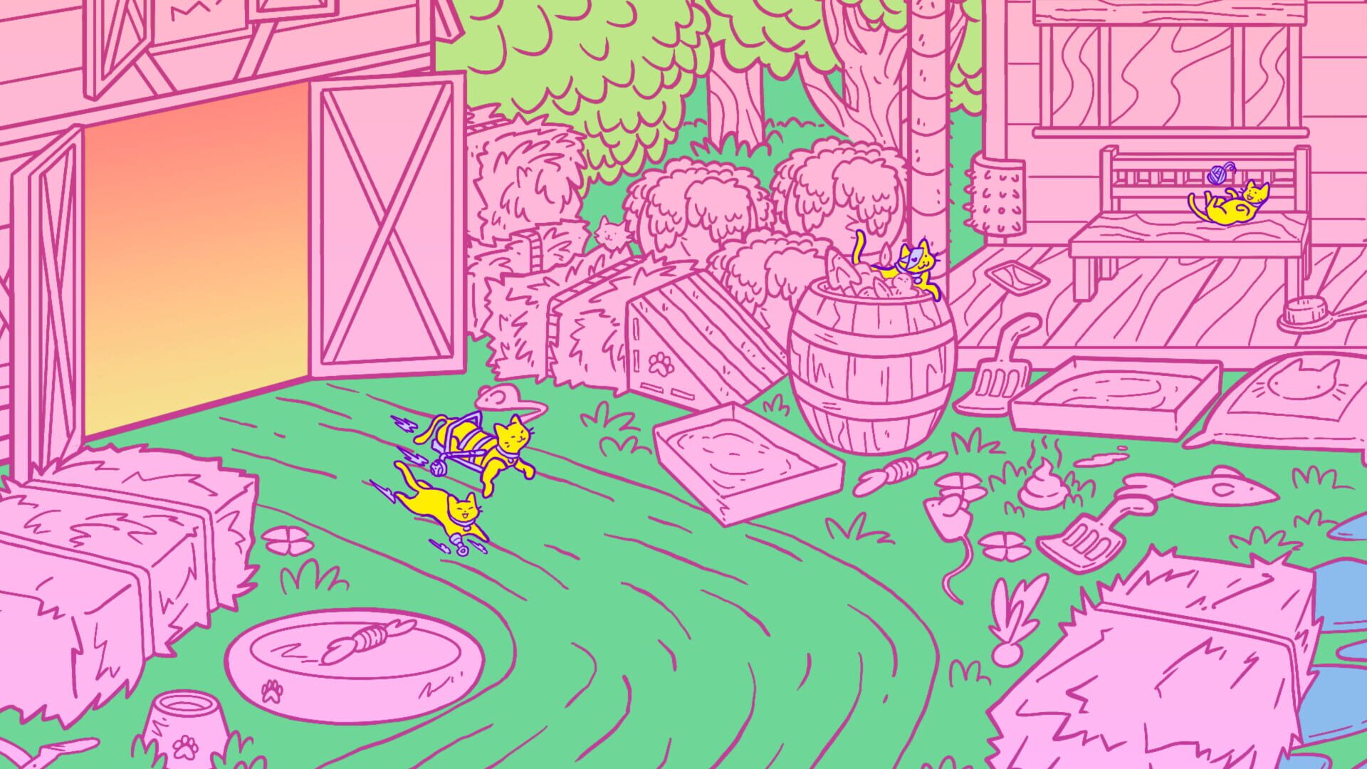 Screenshot for A Shelter Full of Cats