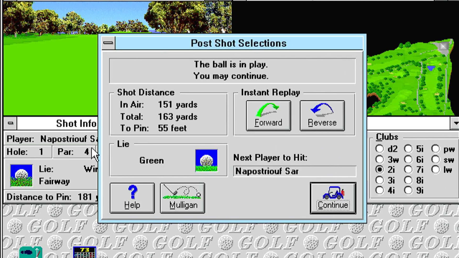 Screenshot for Microsoft Golf