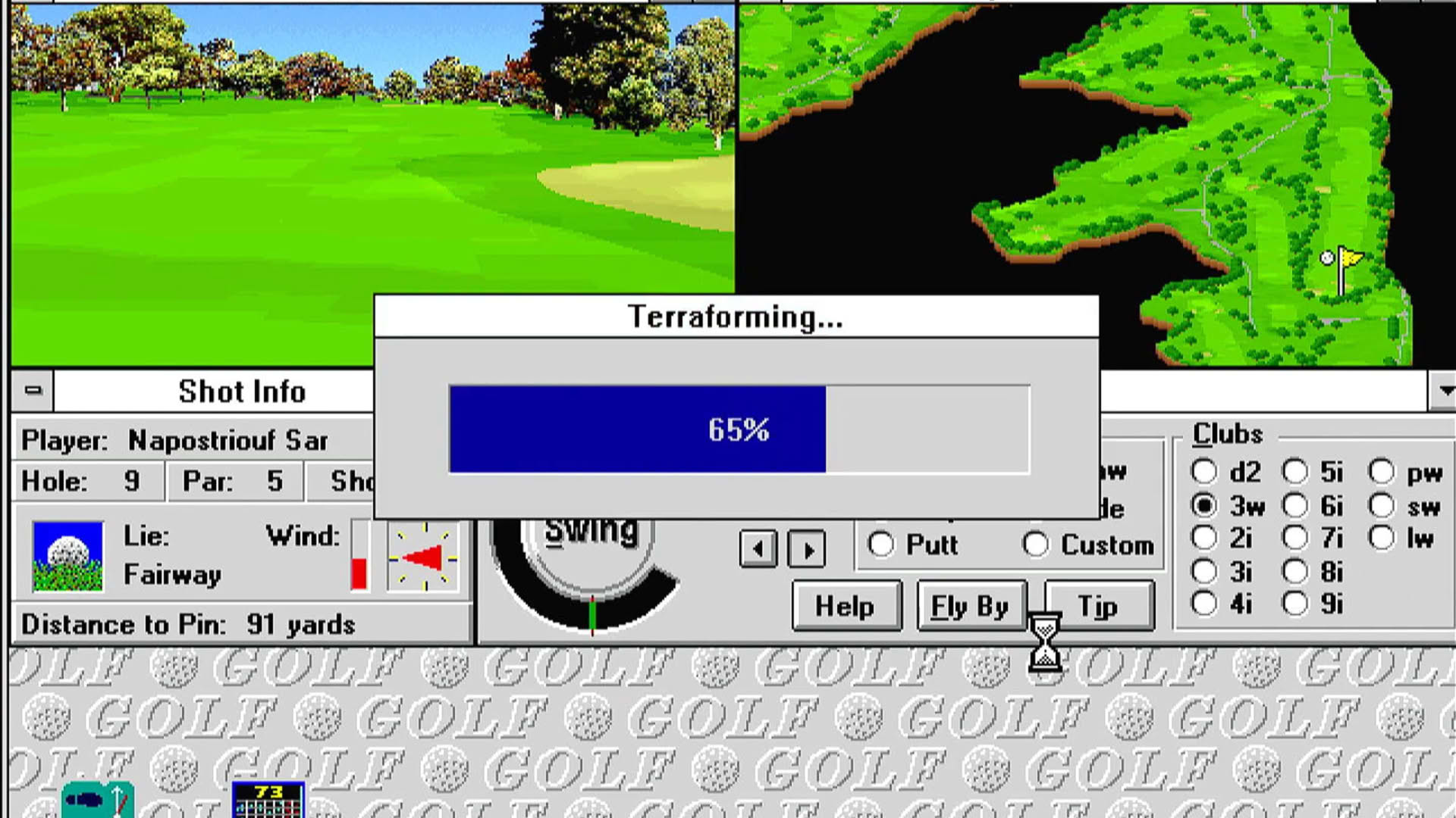 Screenshot for Microsoft Golf