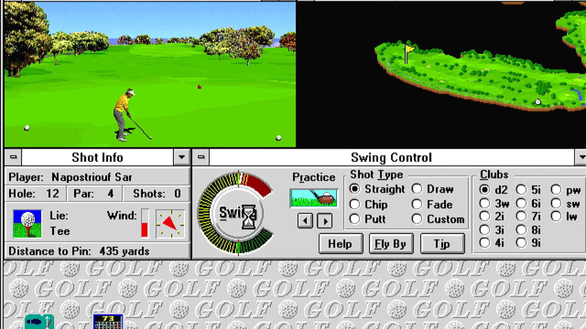 Screenshot for Microsoft Golf