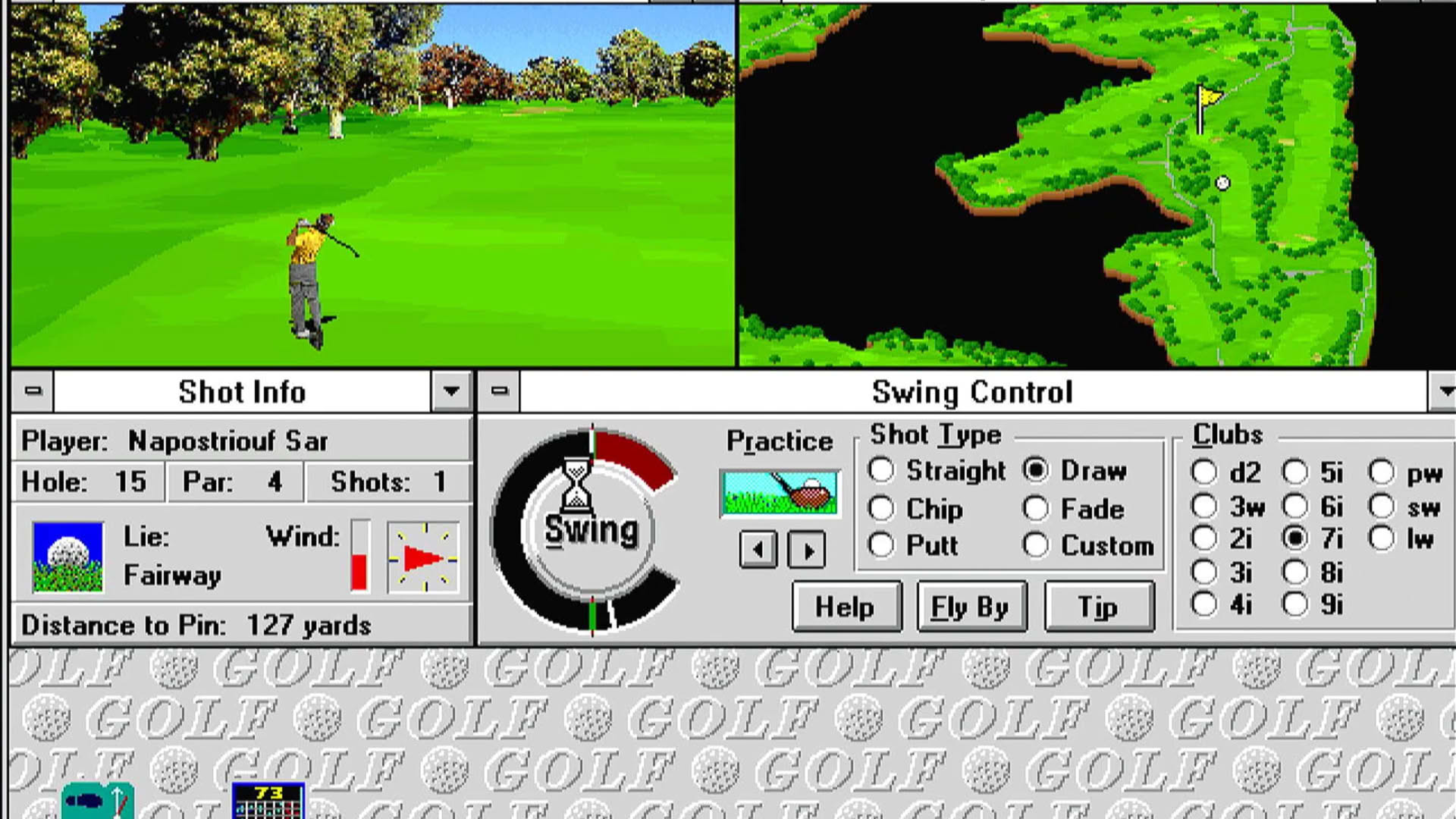 Screenshot for Microsoft Golf