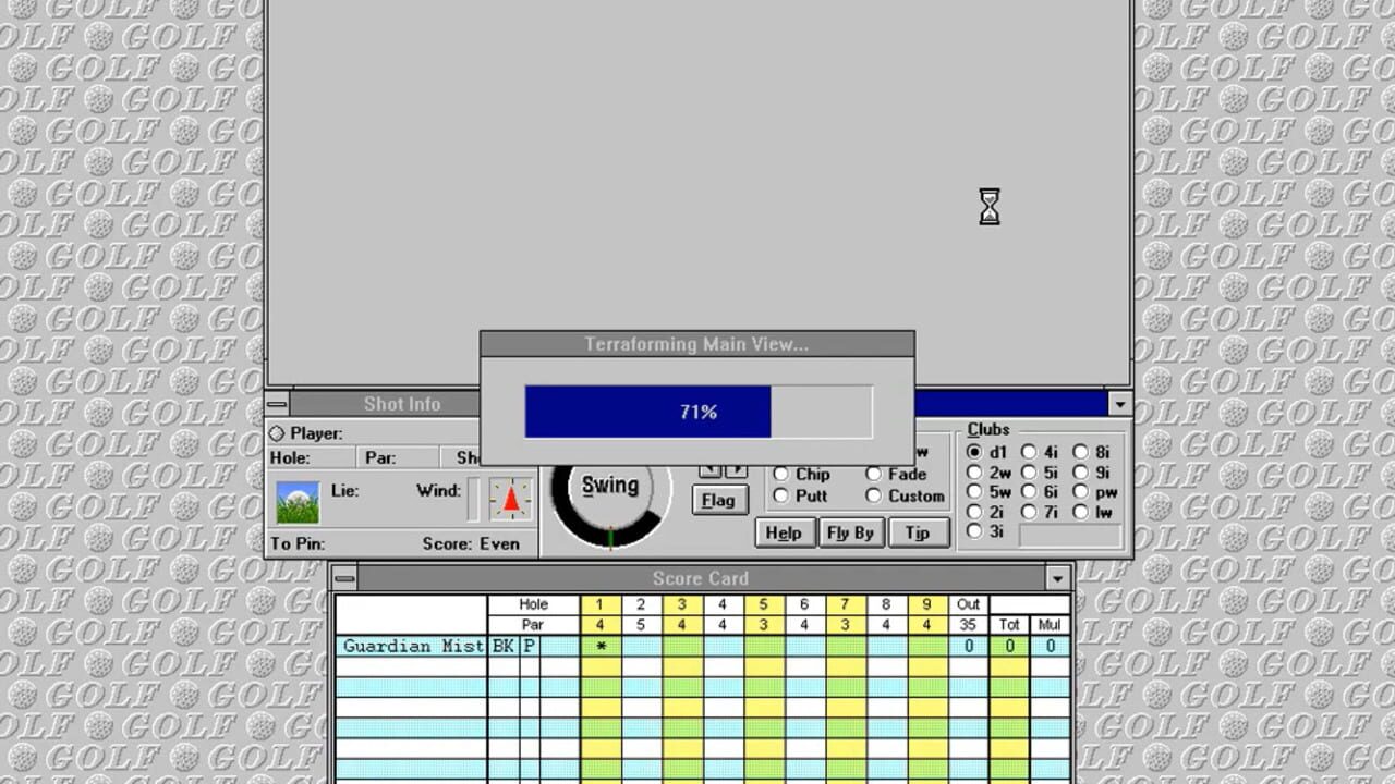 Screenshot for Microsoft Golf 2.0