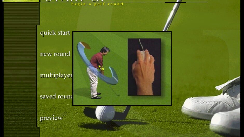 Screenshot for Microsoft Golf 1998 Edition