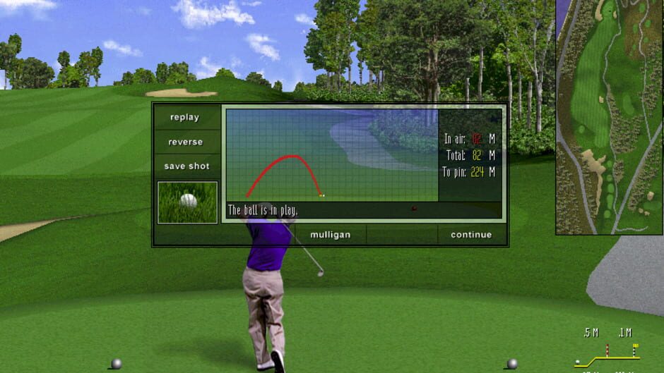 Screenshot for Microsoft Golf 1998 Edition