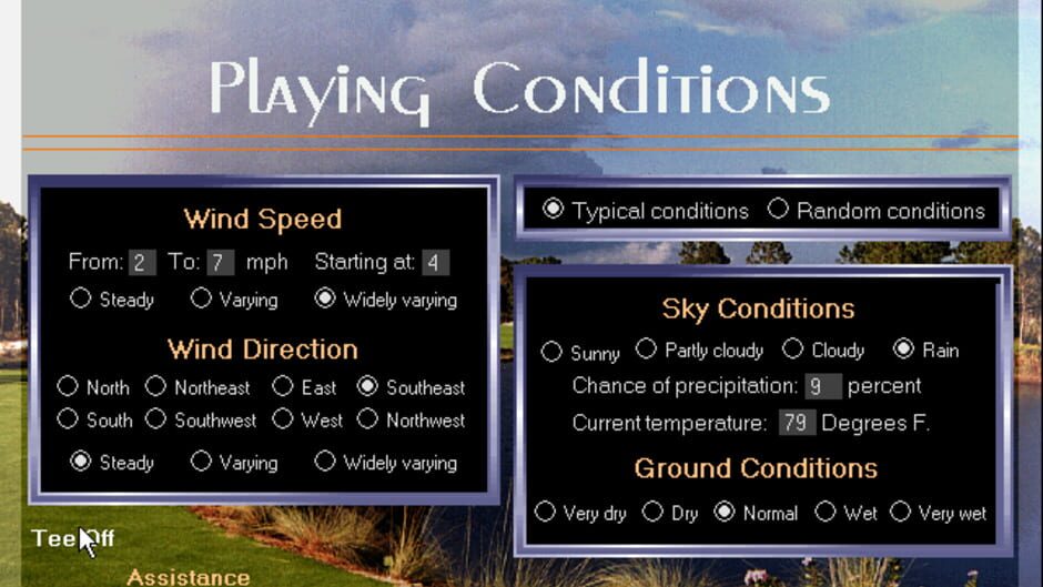 Screenshot for Greg Norman Ultimate Challenge Golf