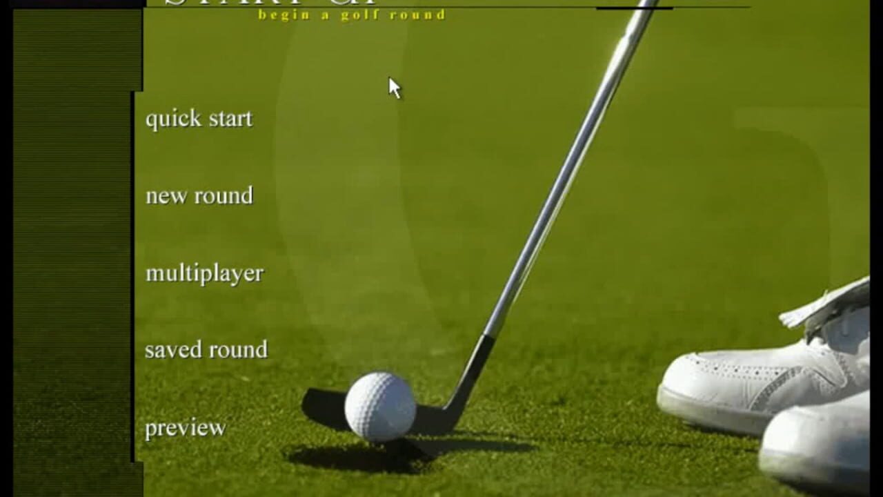 Screenshot for Microsoft Golf 1999 Edition