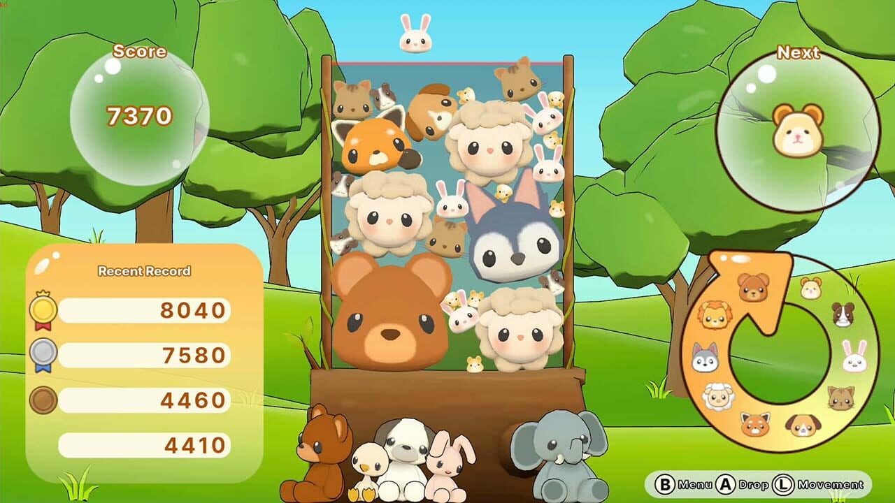 Screenshot for Animal Water Pang!