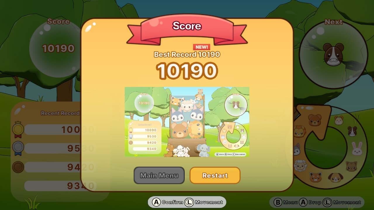 Screenshot for Animal Water Pang!