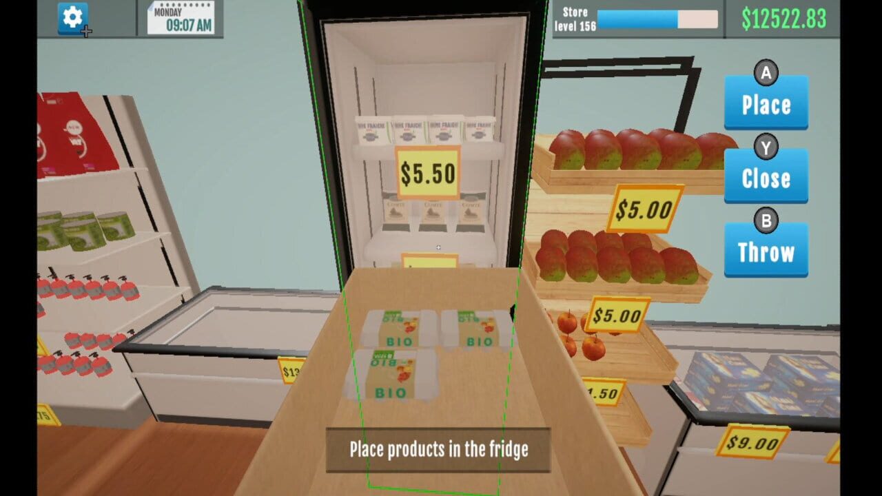 Screenshot for Supermarket Manager Simulator