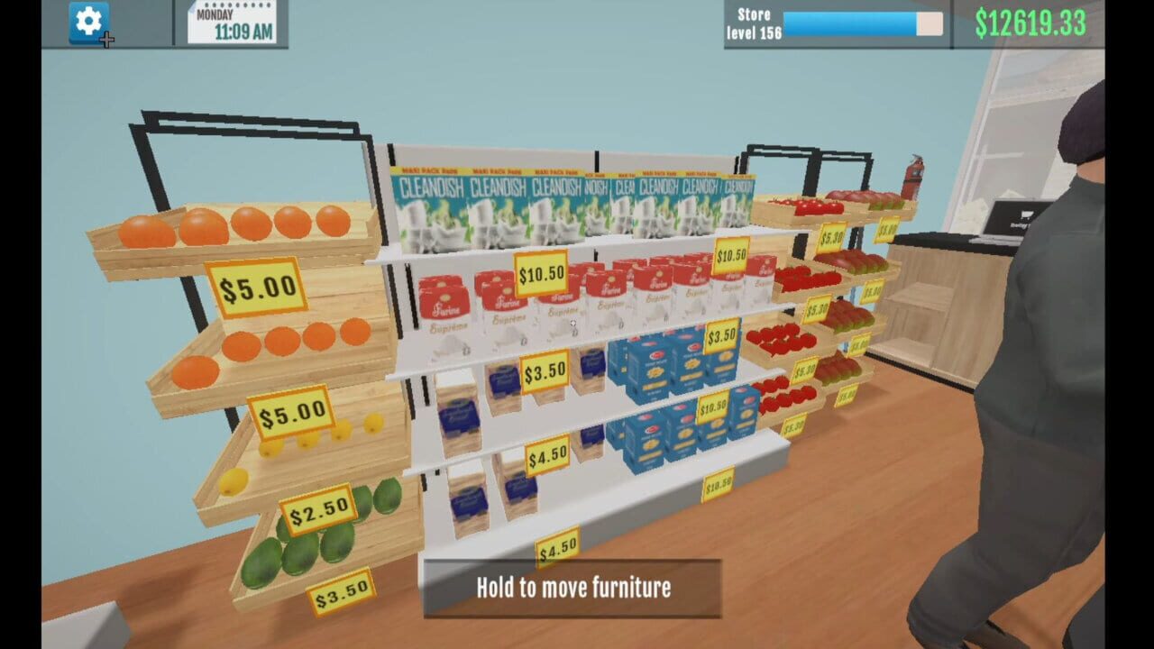 Screenshot for Supermarket Manager Simulator