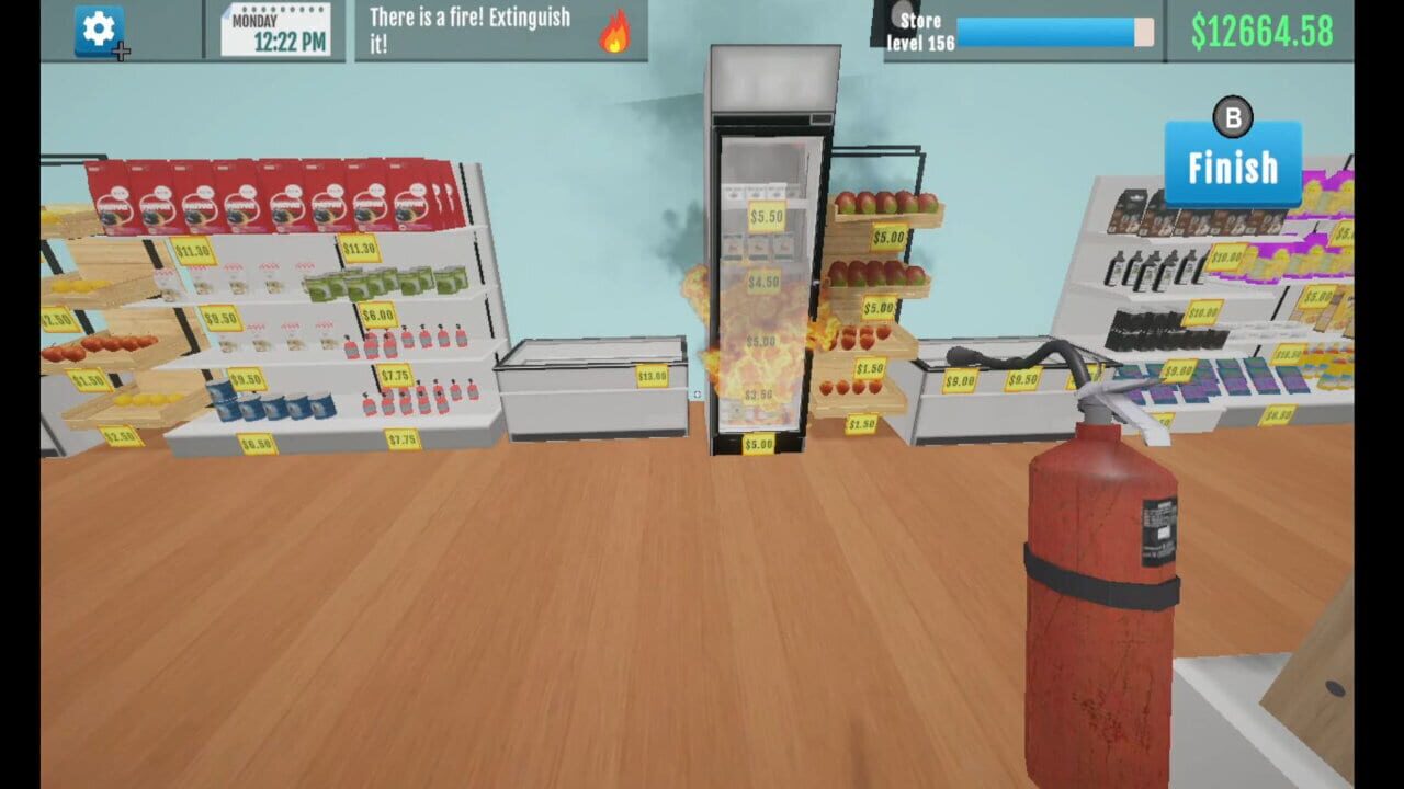 Screenshot for Supermarket Manager Simulator