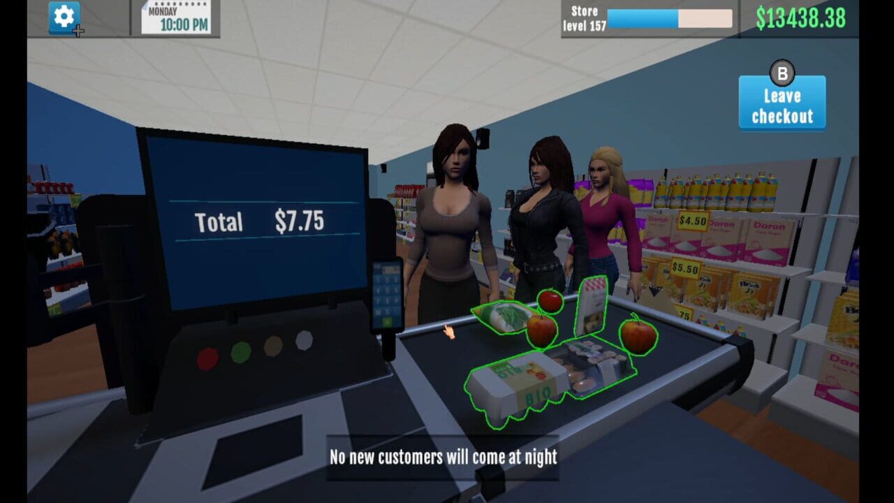 Screenshot for Supermarket Manager Simulator