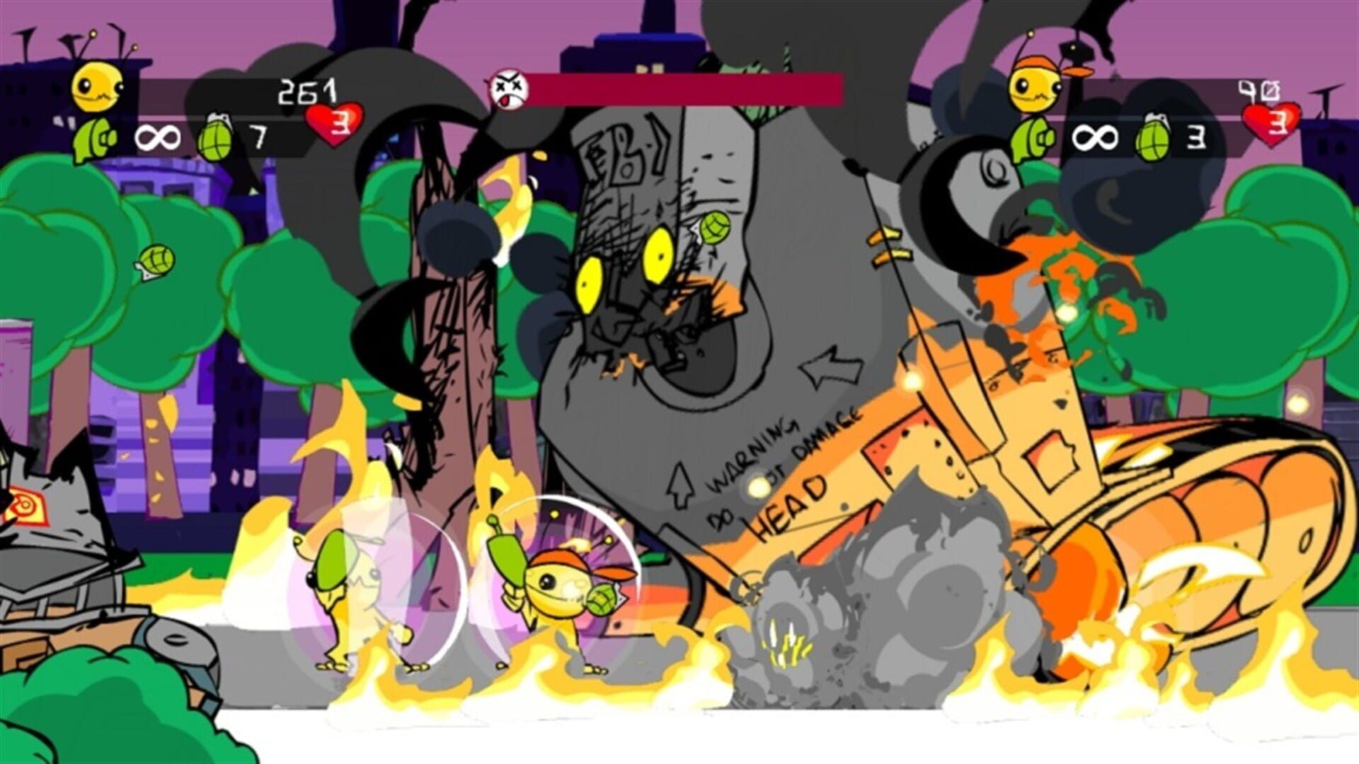 Screenshot for Alien Hominid 360
