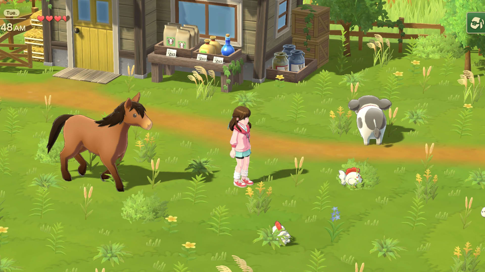 Screenshot for Harvest Moon: Home Sweet Home