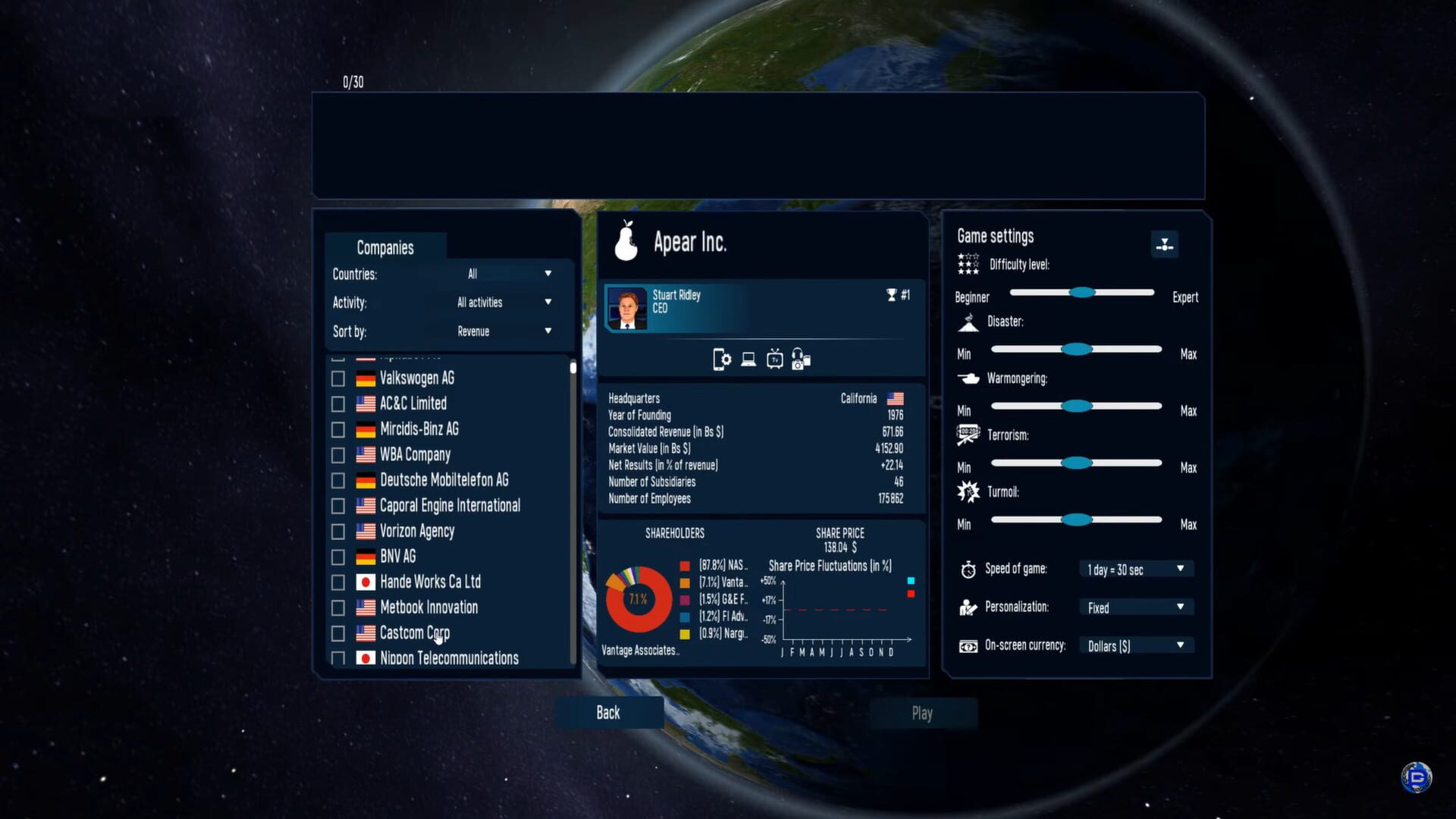 Screenshot for Geo-Political Simulator 5