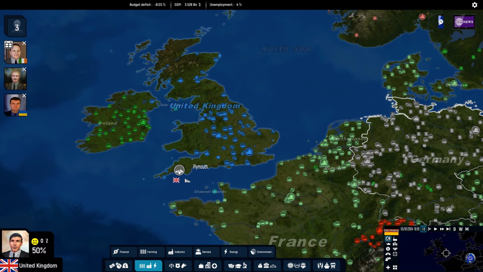Screenshot for Geo-Political Simulator 5