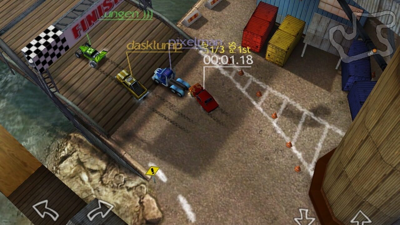 Screenshot for Reckless Racing HD