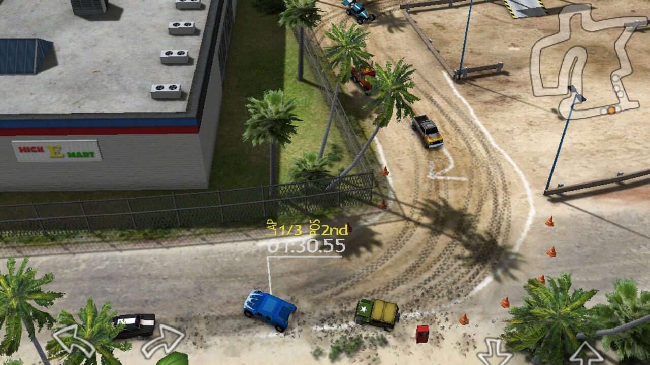 Screenshot for Reckless Racing HD