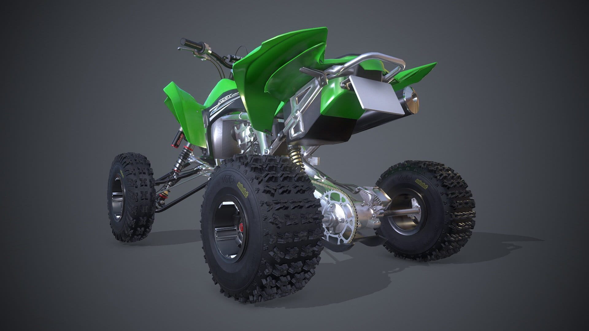 Screenshot for MX vs. ATV All Out: 2011 Kawasaki KFX450R