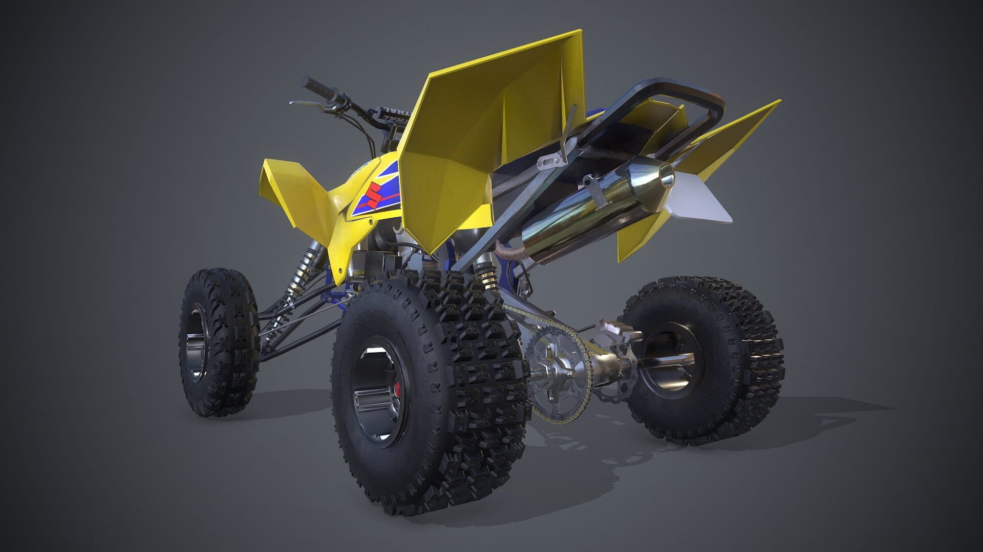 Screenshot for MX vs. ATV All Out: 2011 Suzuki LT-R450