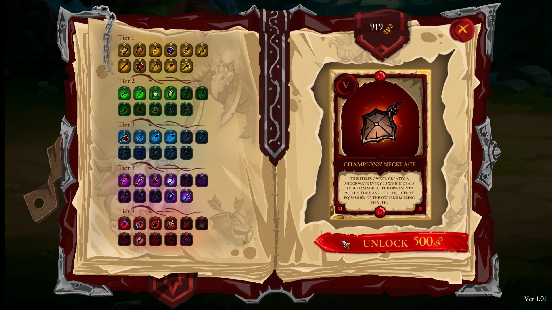 Screenshot for Storybook of Tactics