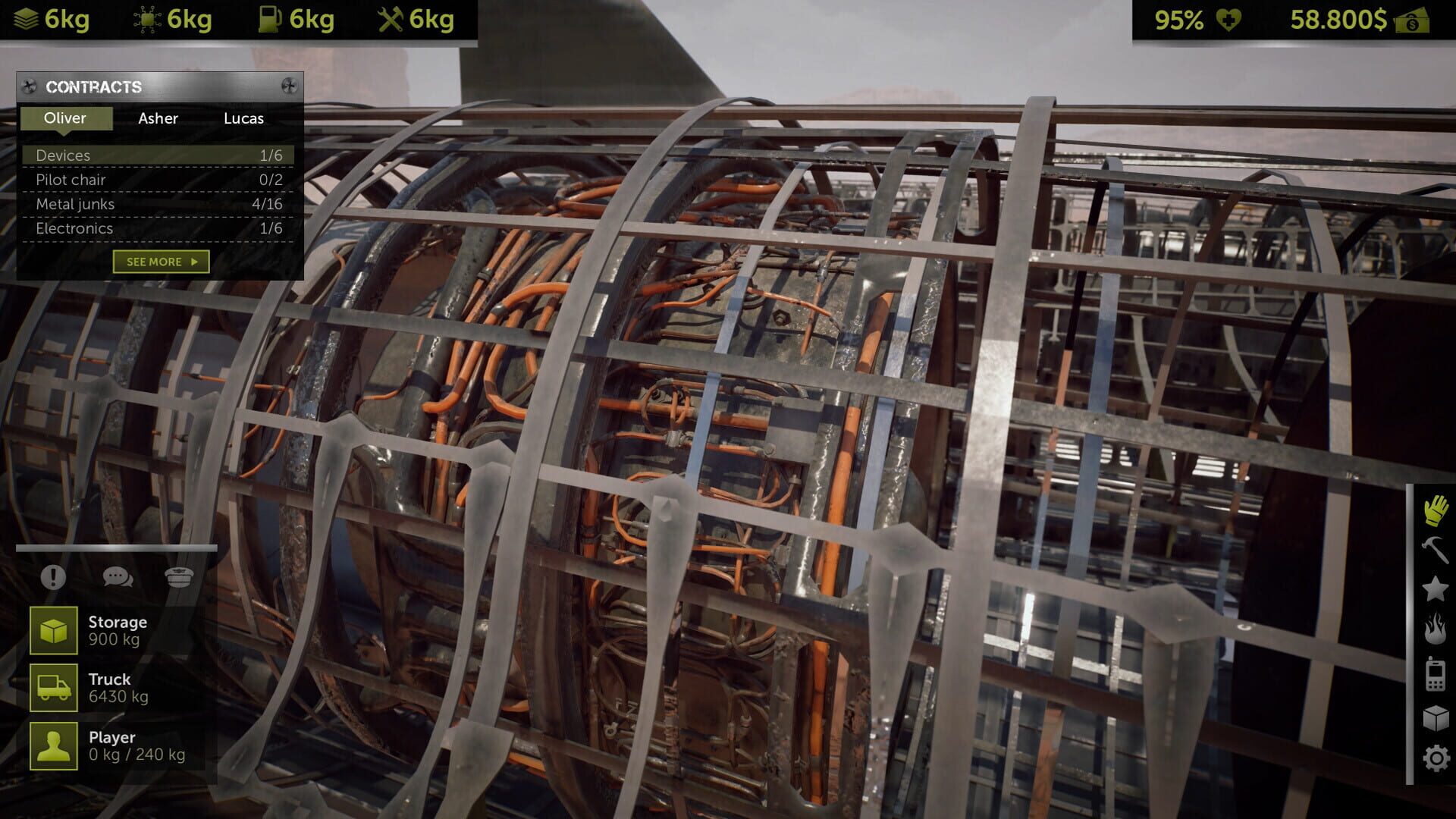 Screenshot for Plane Graveyard Simulator