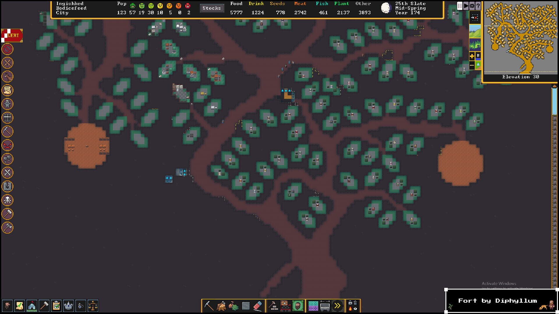 Screenshot for Dwarf Fortress