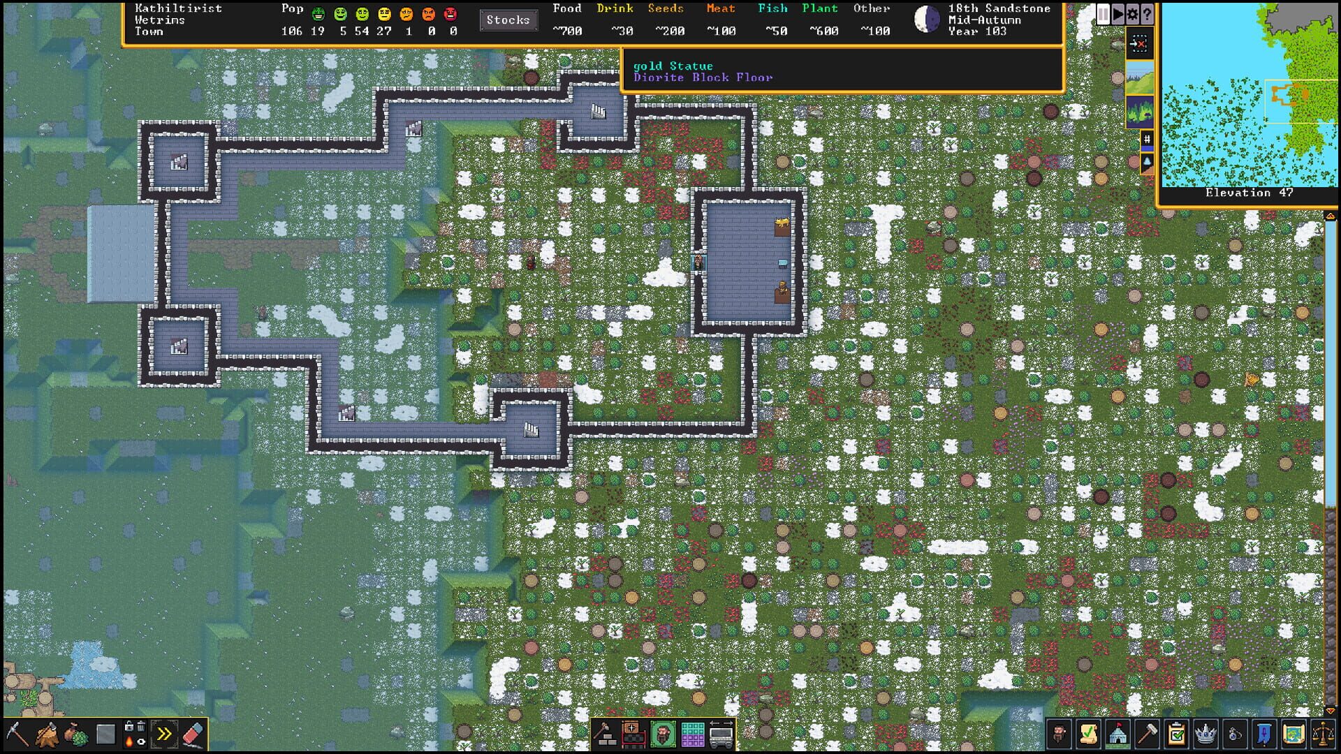Screenshot for Dwarf Fortress
