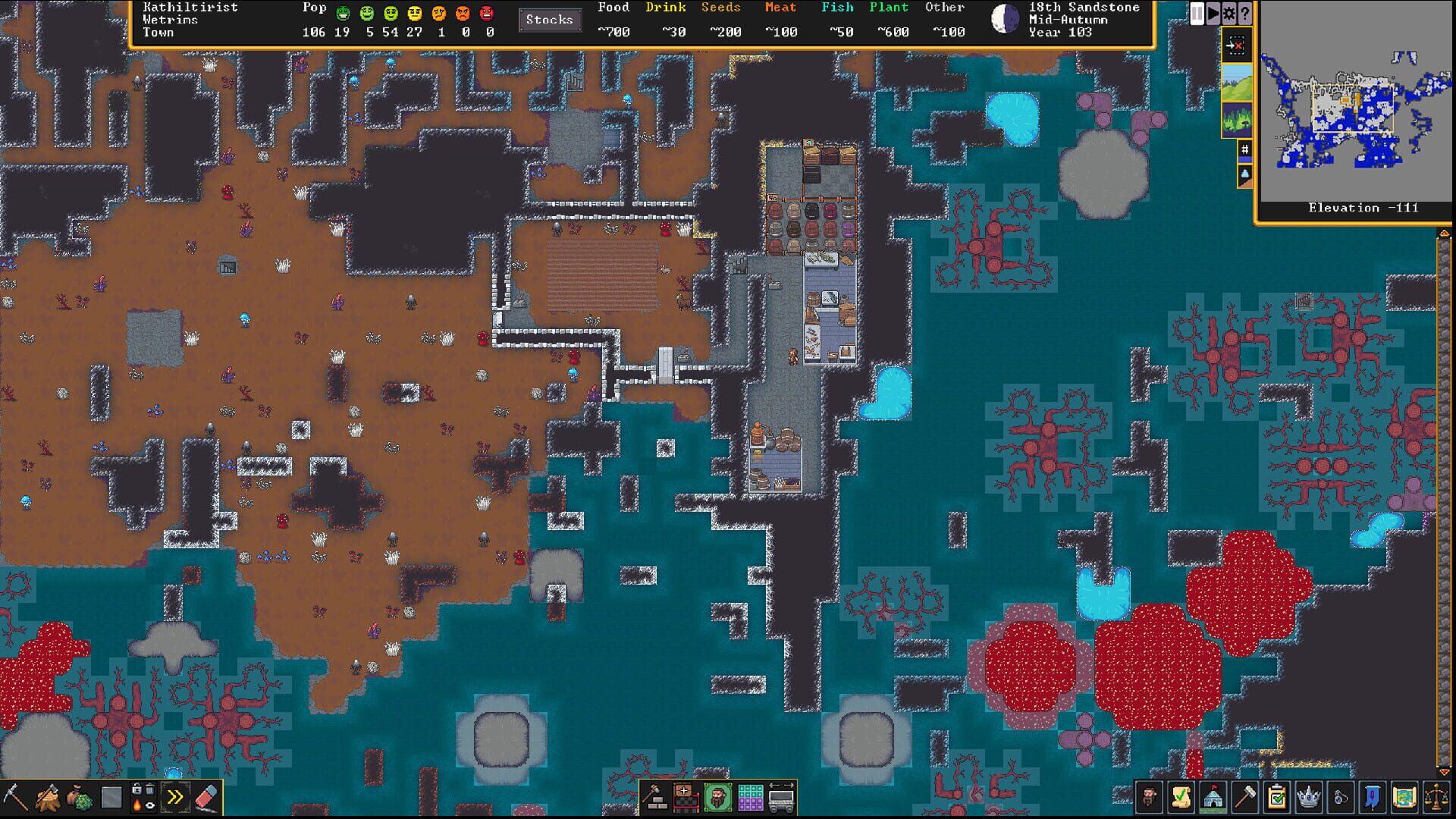 Screenshot for Dwarf Fortress