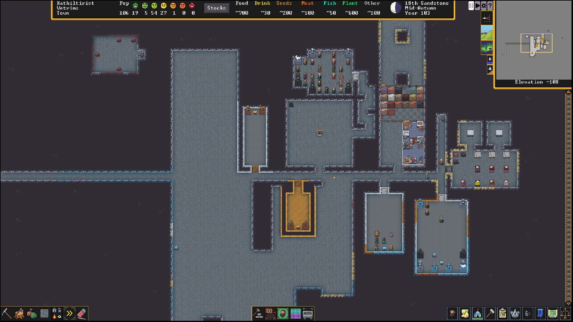 Screenshot for Dwarf Fortress