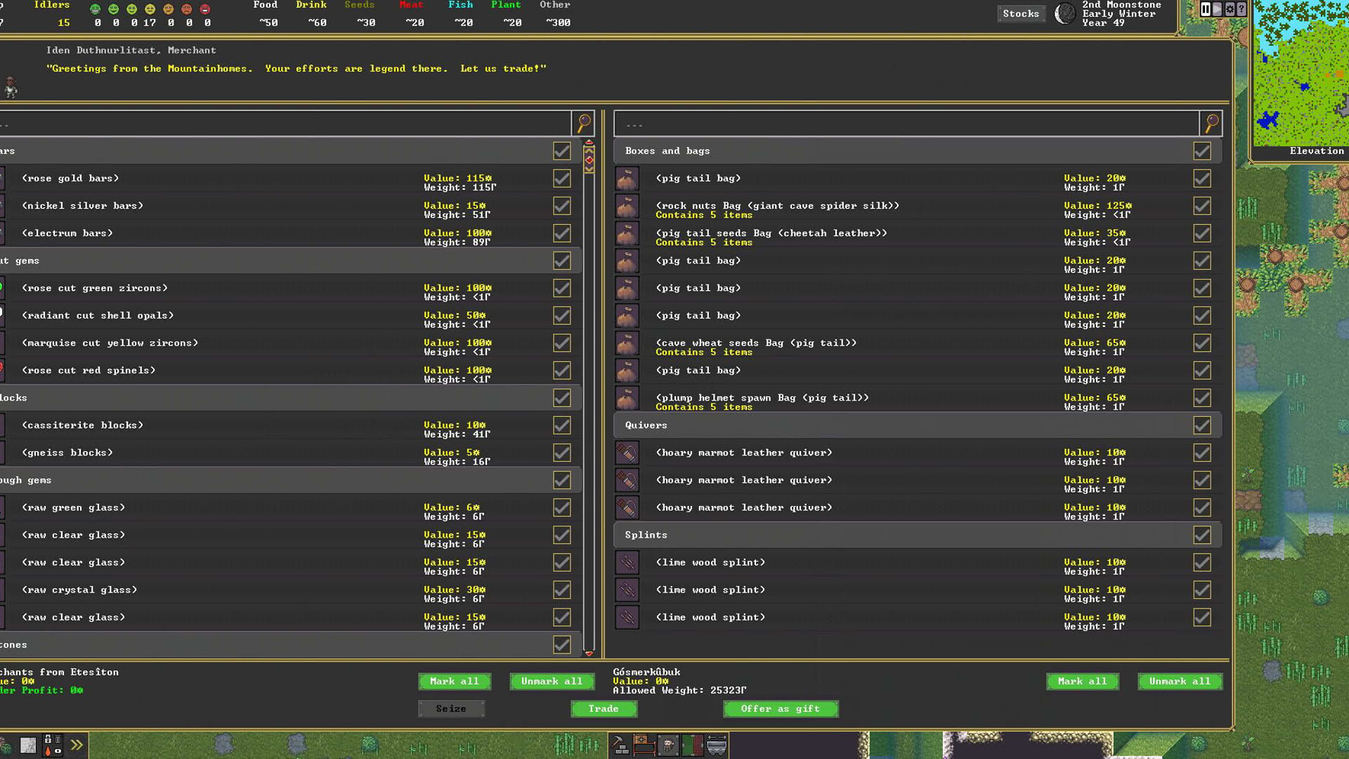 Screenshot for Dwarf Fortress