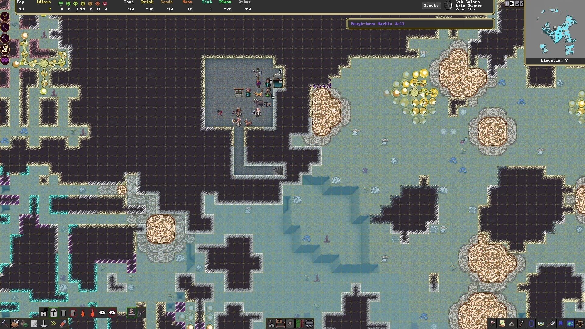 Screenshot for Dwarf Fortress