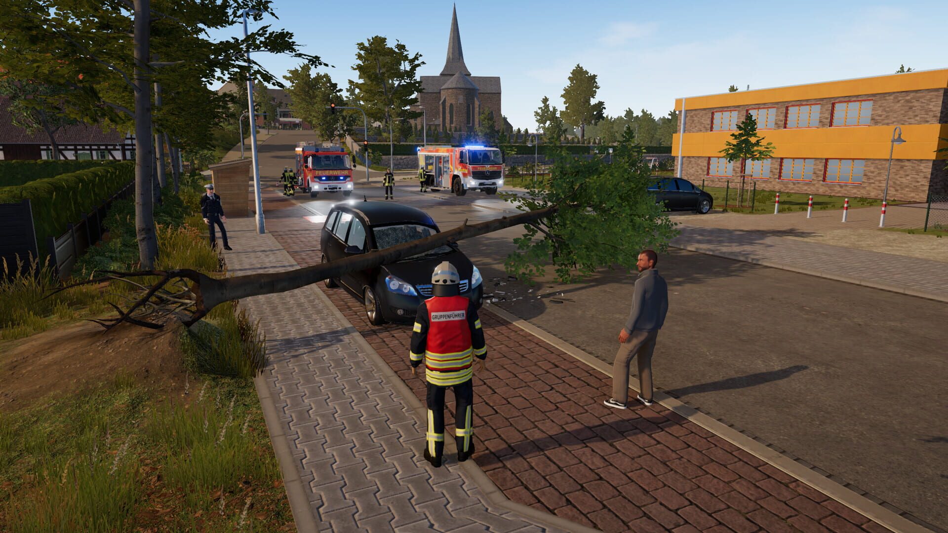 Screenshot for Emergency Call 112: The Fire Fighting Simulation 2 - Volunteer Firefighters