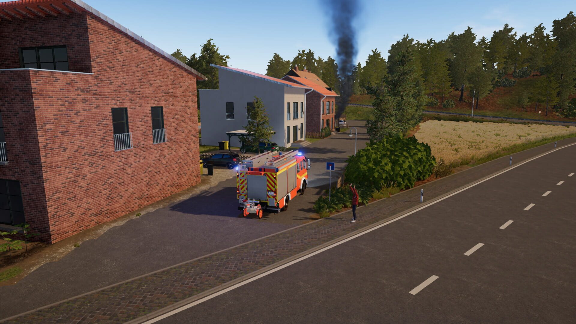 Screenshot for Emergency Call 112: The Fire Fighting Simulation 2 - Volunteer Firefighters