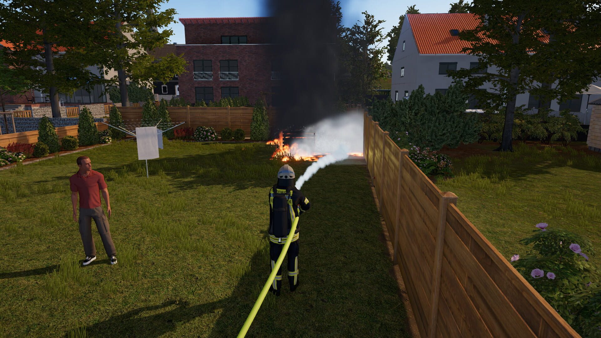 Screenshot for Emergency Call 112: The Fire Fighting Simulation 2 - Volunteer Firefighters