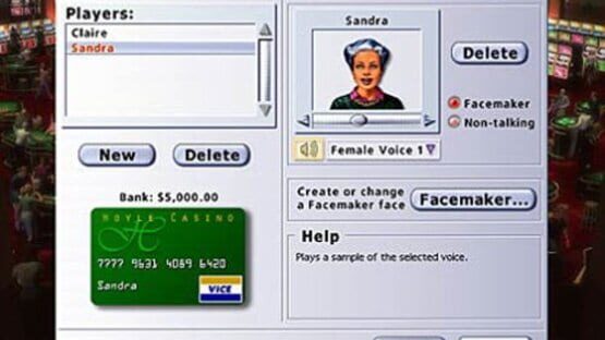 Screenshot for Hoyle Casino 2004