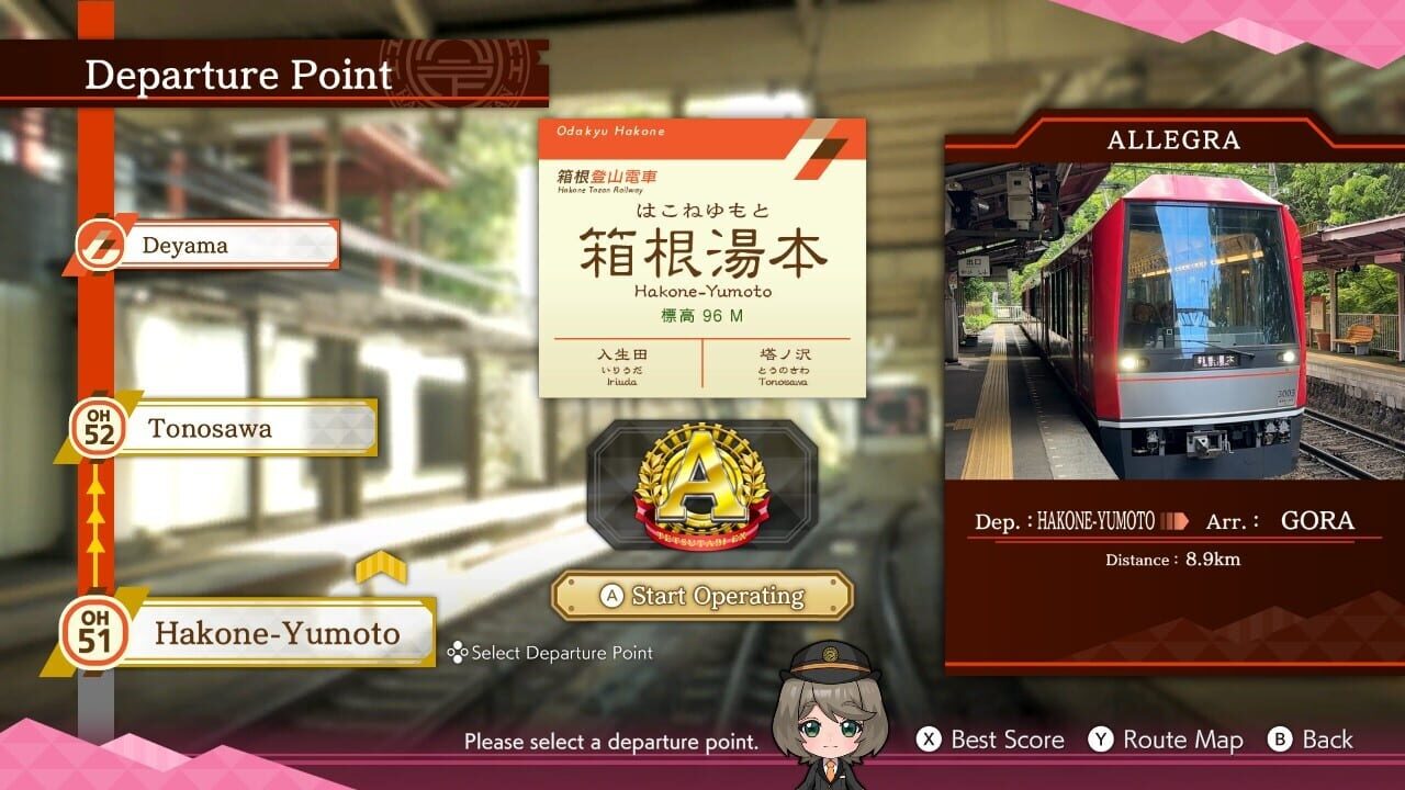 Screenshot for Japanese Rail Sim: Hakone Town of Natural Beauty and Hot Springs