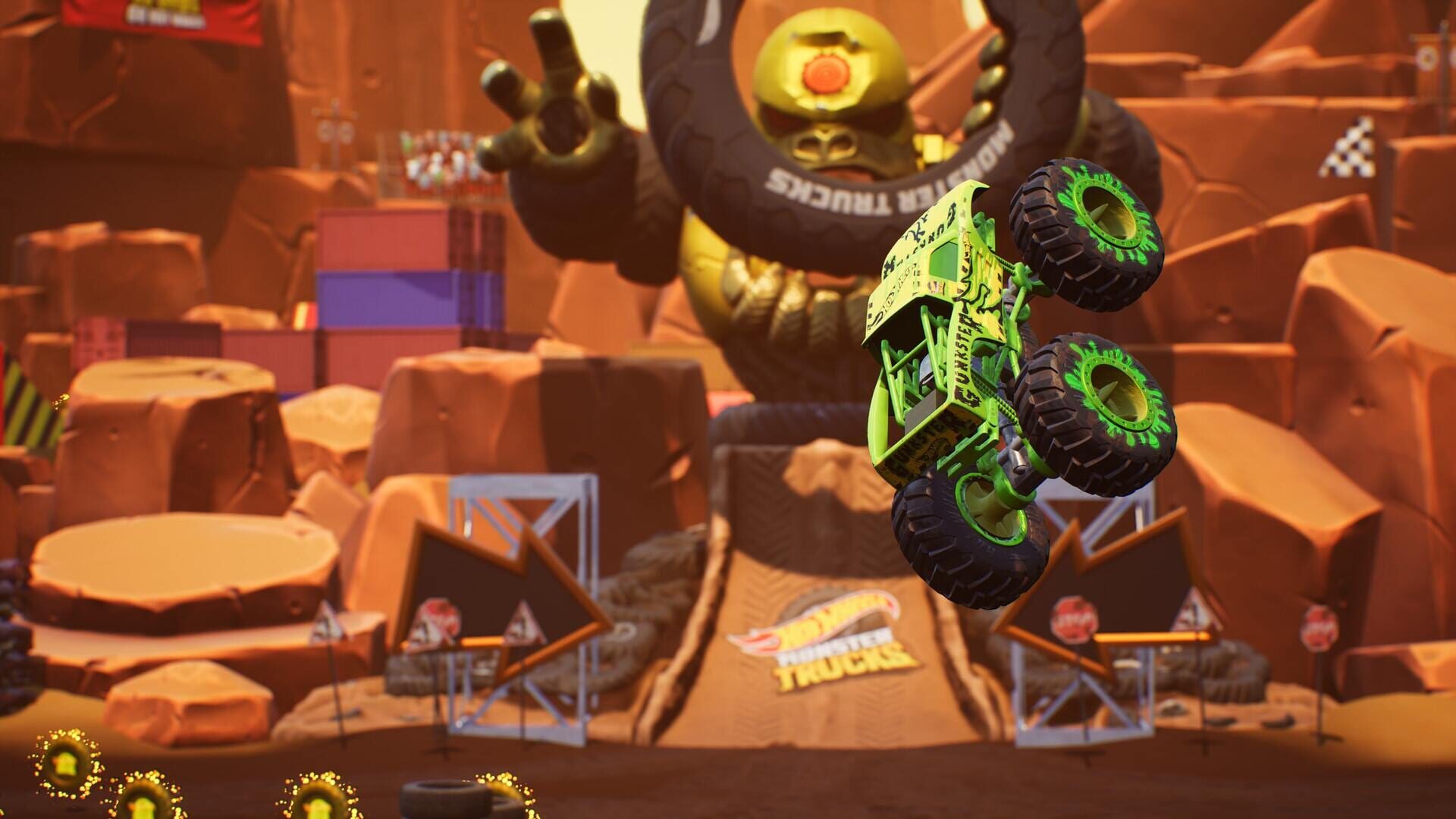 Screenshot for Hot Wheels Monster Trucks: Stunt Mayhem