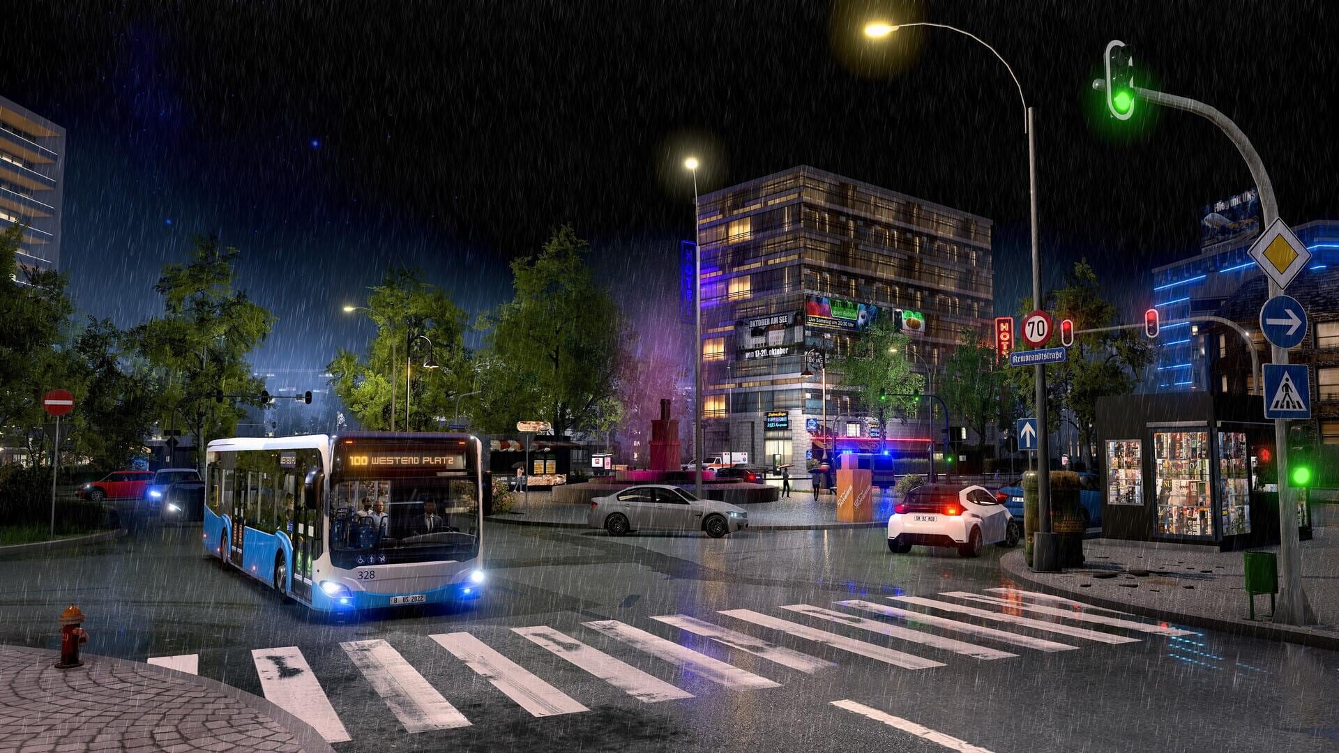 Screenshot for Bus Driving Simulator: EVO