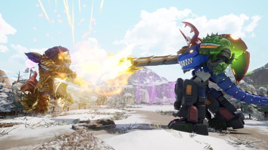 Screenshot for GigaBash: Mighty DLC - R.O.J.A.K & Balzarr
