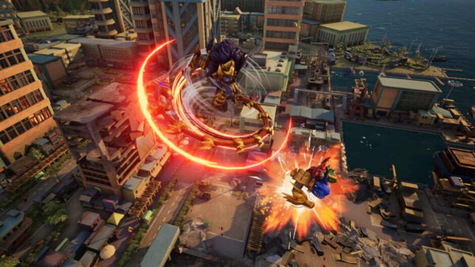 Screenshot for GigaBash: Mighty DLC - R.O.J.A.K & Balzarr