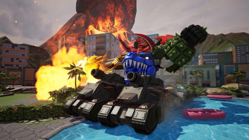 Screenshot for GigaBash: Mighty DLC - R.O.J.A.K & Balzarr