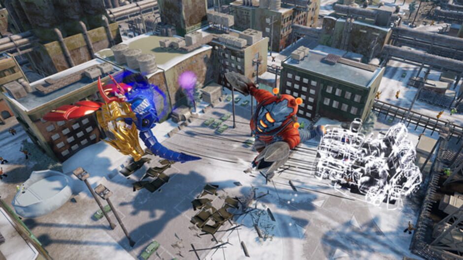 Screenshot for GigaBash: Mighty DLC - R.O.J.A.K & Balzarr