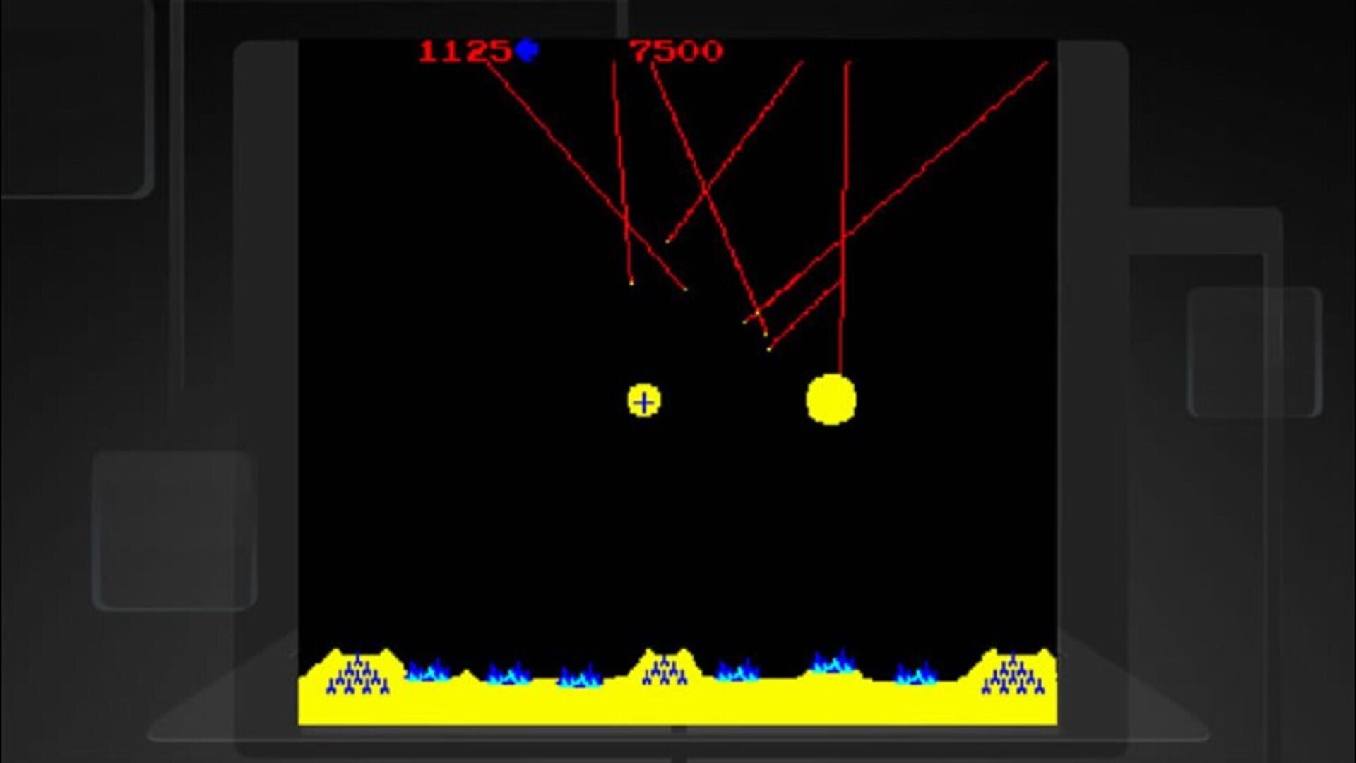 Screenshot for Missile Command