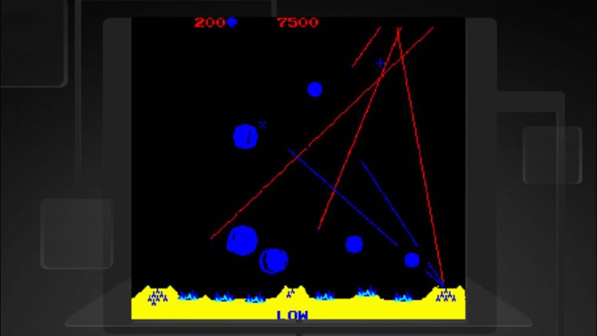 Screenshot for Missile Command