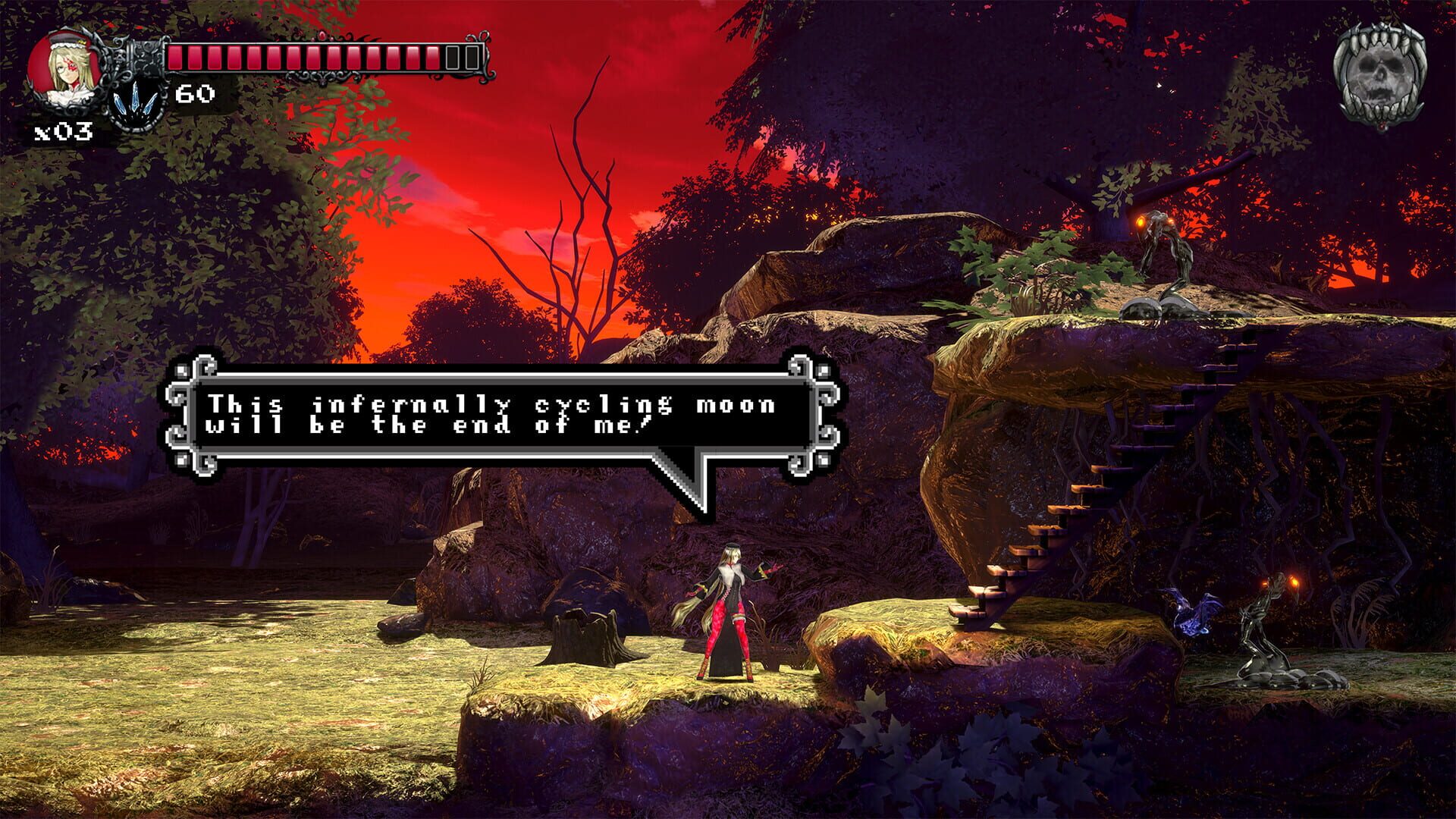 Screenshot for Bloodstained: Ritual of the Night - Classic II: Dominique's Curse